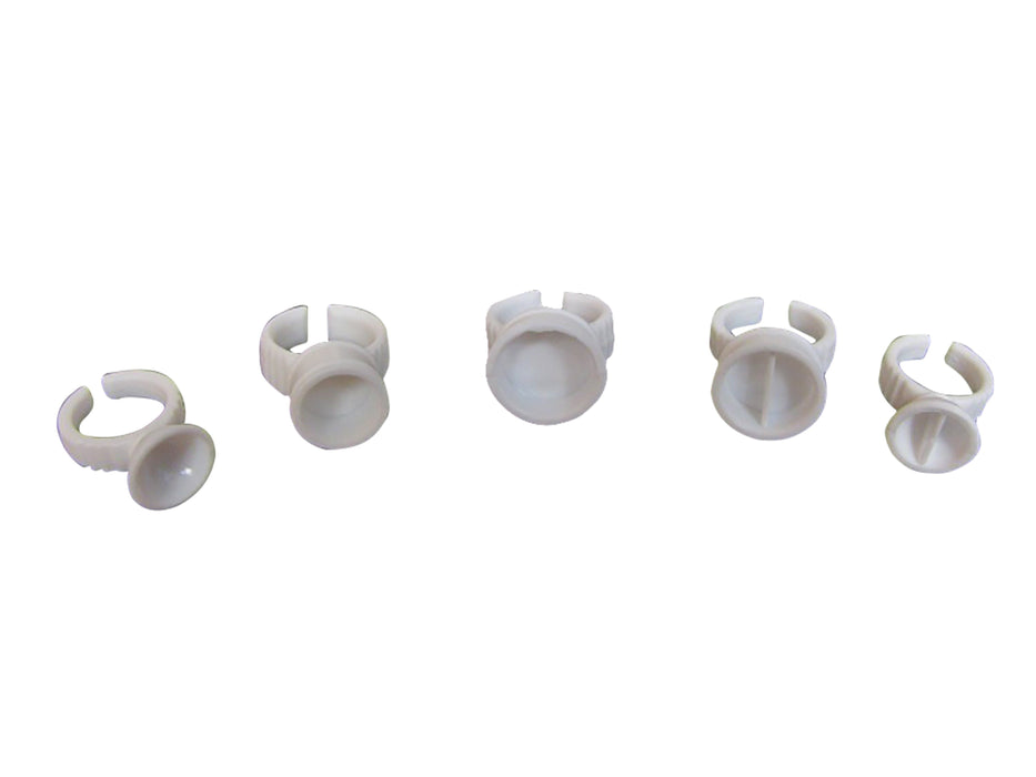 Glue/Microblade Disposable Rings 100pcs per bag