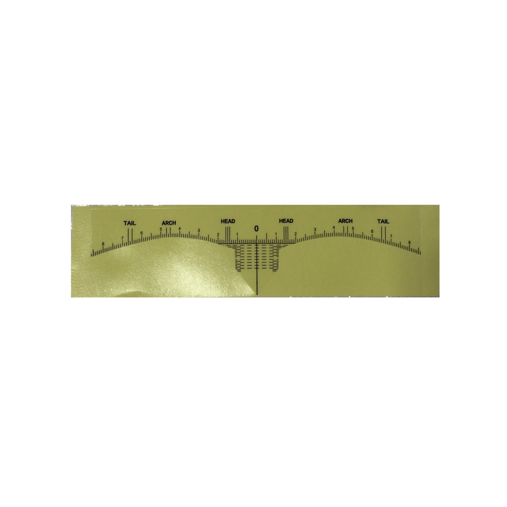 Brow Stencil Sticker Ruler 100pcs
